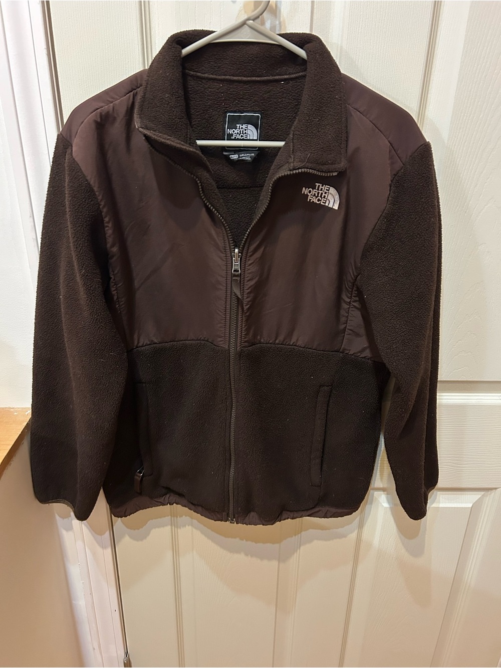 The North Face Brown Full-Zip Fleece